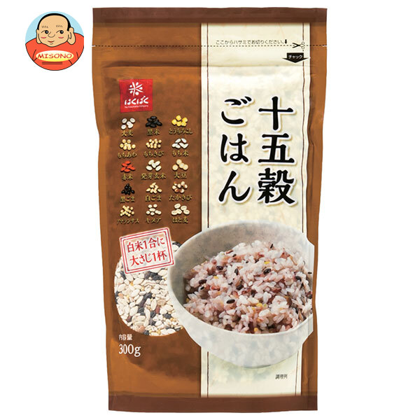はくばく 十五穀ご飯 300g×10袋入×(2ケース)｜ 送料無料 雑穀米 ご飯 ごはん 十五穀米 穀物 米 栄養 炊飯用