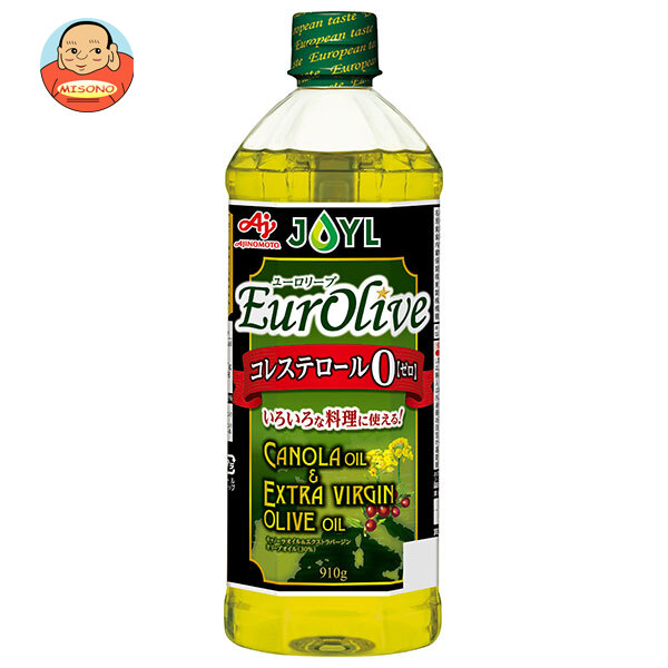 J-オイルミルズ AJINOMOTO ユーロリーブ 910g×10本入×(2ケース)｜ 送料無料 味の素 油 調味料 コレステロール0
