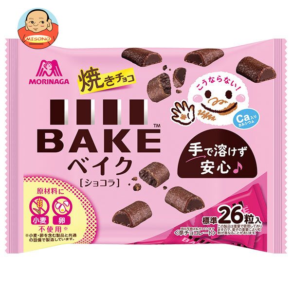 森永製菓 ベイク ショコラ 101g×16袋入×(2ケース)｜ 送料無料の通販は 11,368円