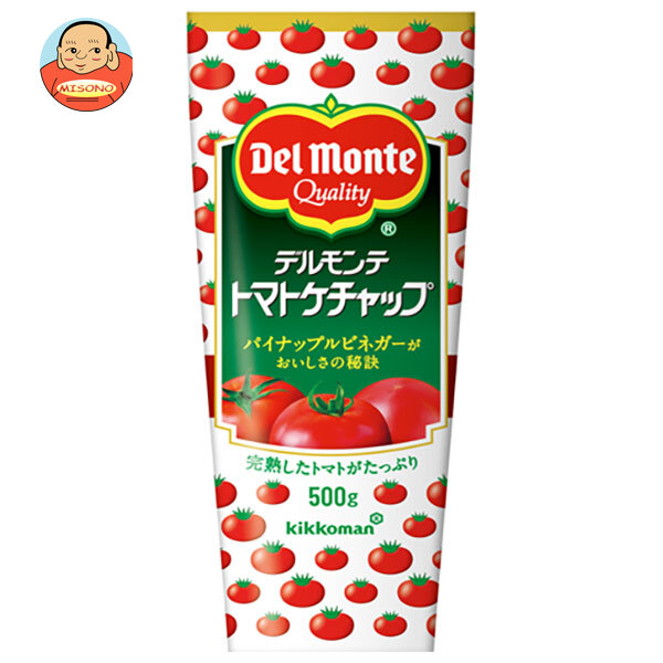 デルモンテ トマトケチャップ 500g×20本入×(2ケース)｜ 送料無料 一般食品 調味料 とまと ケチャップ