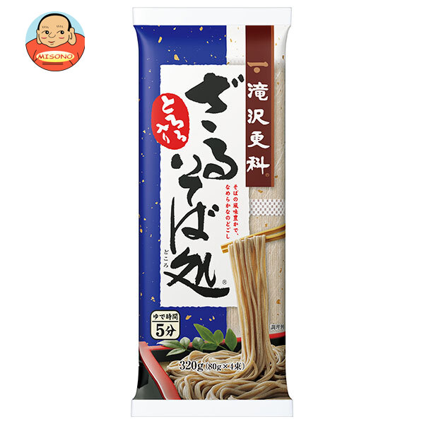 日清製粉ウェルナ 滝沢更科 ざるそば処 320g×15袋入×(2ケース)｜ 送料無料 そば 蕎麦 ソバ 乾麺 そば粉