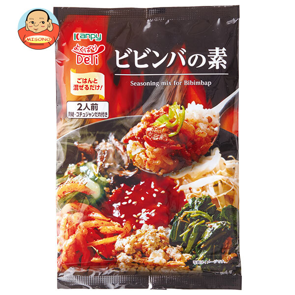 カンピー よくばりDeli ビビンバの素 210g×20袋入×(2ケース)｜ 送料無料 料理の素 惣菜 調味料