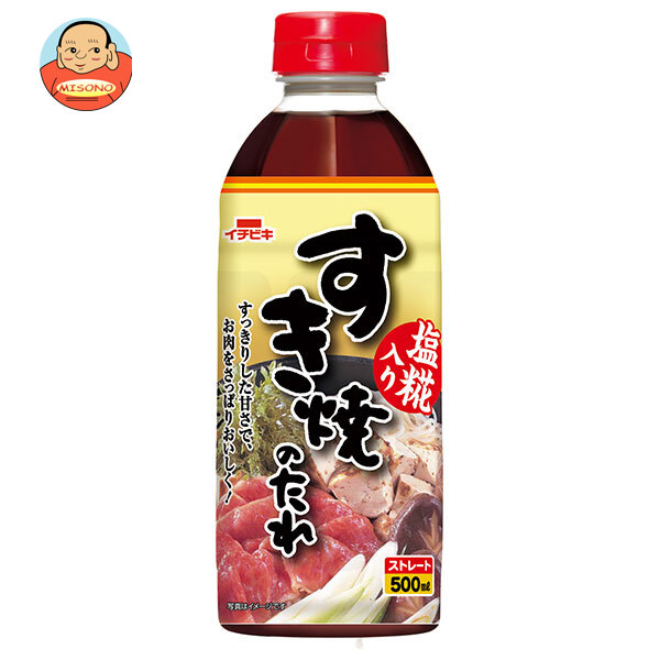 イチビキ すきやきのたれ 500mlペットボトル×12本入×(2ケース)｜ 送料無料の通販は