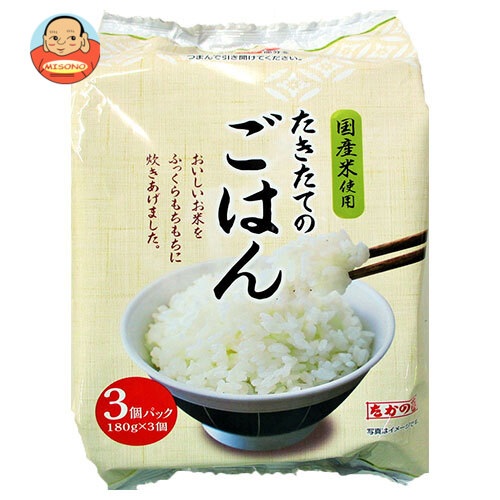 たかの たきたてのごはん 3個パック (180g×3個)×8個入×(2ケース)｜ 送料無料の通販は 6,426円