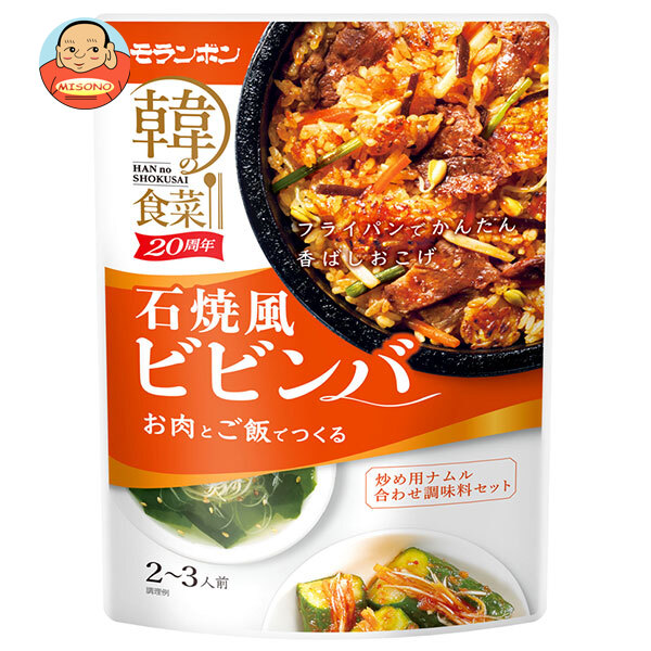 モランボン 韓の食菜 石焼風ビビンバ 180g×10袋入×(2ケース)｜ 送料無料の通販は 5,983円