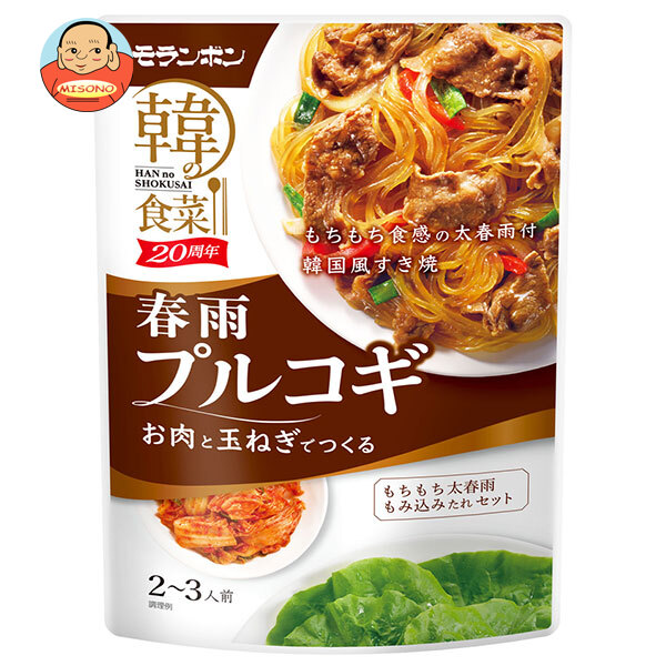 モランボン 韓の食菜 春雨プルコギ 150g×10袋入×(2ケース)｜ 送料無料の通販は 6,112円
