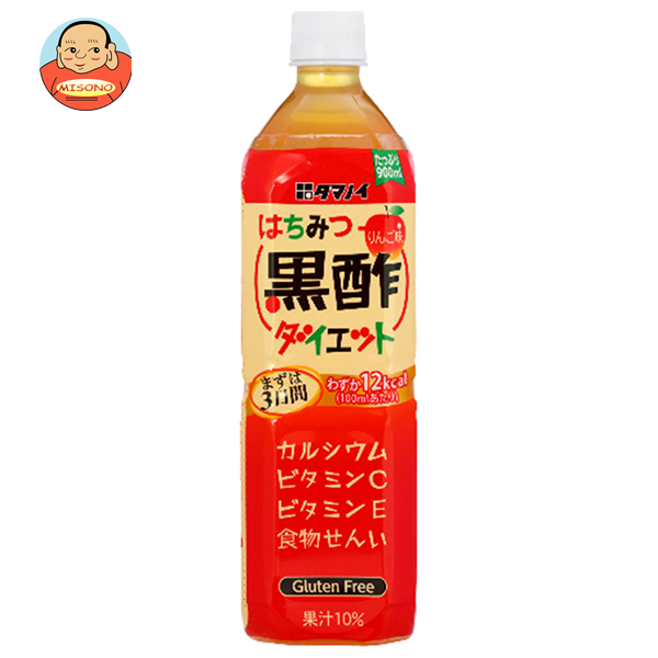 タマノイ酢 はちみつ黒酢ダイエット 900mlペットボトル×12本入×(2ケース)｜ 送料無料の通販は 5,581円
