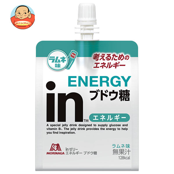森永製菓 inゼリー エネルギー ブドウ糖 180gパウチ×36本入×(2ケース)｜ 送料無料