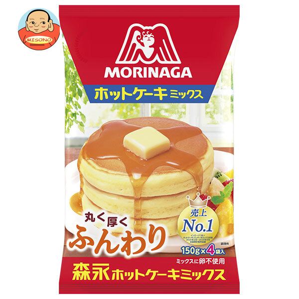 森永製菓 ホットケーキミックス 300g(150g×2袋)×24個入×(2ケース)｜ 送料無料 菓子材料 ホットケーキ パンケーキ