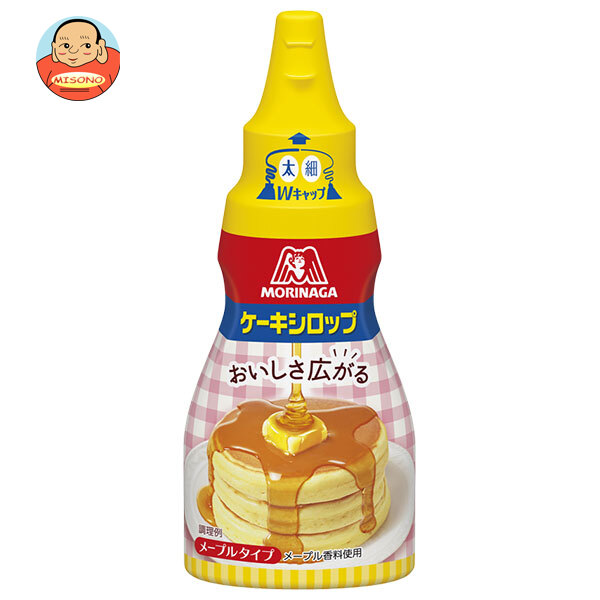 森永製菓 ケーキシロップ(メープルタイプ) 200g×40本入｜ 送料無料 シロップ メープルシロップ トッピング