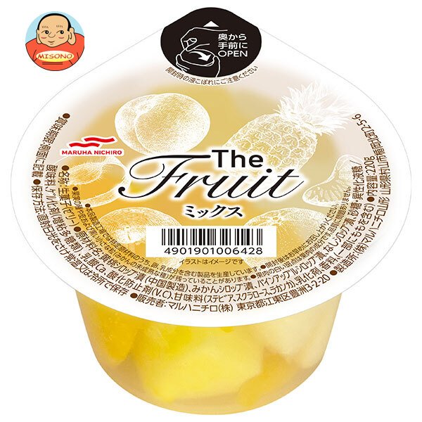 マルハニチロ The Fruit(ザ フルーツ) ミックス 220g×24(6×4)個入×(2ケース)｜ 送料無料 お菓子 ゼリー デザート フルーツ ミックス