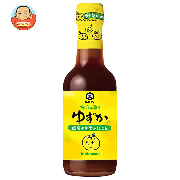 キッコーマン 柚子の香り ゆずか 250ml瓶×12本入×(2ケース)｜ 送料無料