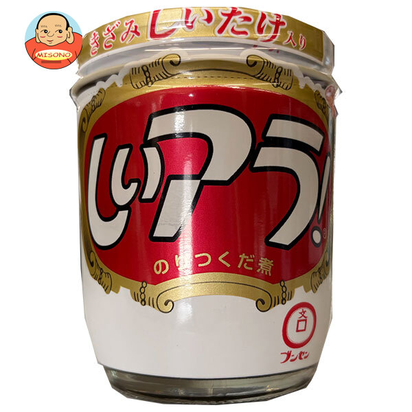 ブンセン きざみしいたけ入り しいアラ!のりつくだ煮 158g瓶×10個入×(2ケース)｜ 送料無料 一般食品 佃煮 瓶 ごはんのおとも 海苔