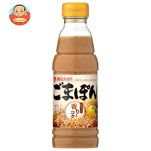 ミツカン ごまぽん 350mlペットボトル×12本入×(2ケース)｜ 送料無料 一般食品 調味料 ポン酢 ぽんず