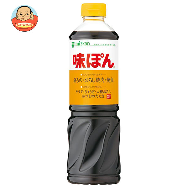ミツカン 味ぽん 800mlPET×12本入×(2ケース)｜ 送料無料 ぽん酢 調味料 酢