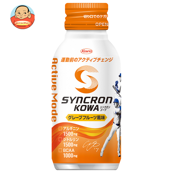 興和 シンクロンコーワ アクティブモード グレープフルーツ風味 100mlボトル缶×30本入｜ 送料無料 スポーツ飲料 グレープフルーツ