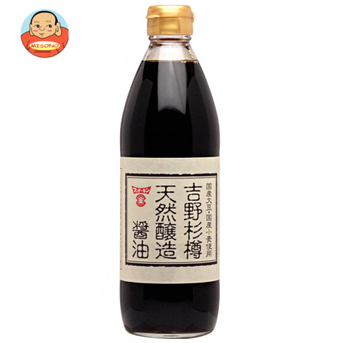 フンドーキン 吉野杉樽 生まれながら醸造酒醤油 500ml瓶×6本入×(2入れもの)｜ 貨物輸送無料 醤油 しょうゆ 濃口醤油 調味料