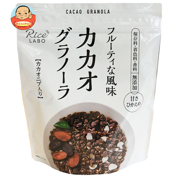 幸福米穀 カカオグラノーラ 200g×15袋入×(2ケース)｜ 送料無料 一般食品 健康食品 シリアル 袋 甘さひかえめ