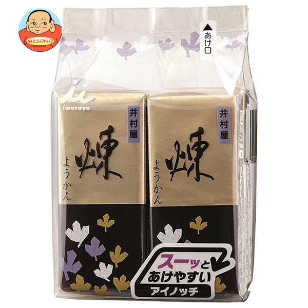 井村屋 ミニようかん 煉 (58g×4本)×12袋入×(2ケース)｜ 送料無料 羊羹 和菓子 お菓子 おやつ