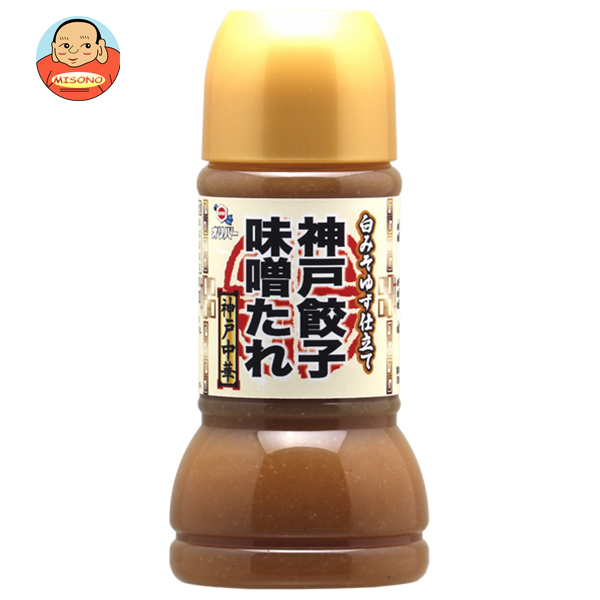 オリバーソース 神戸餃子の味噌たれ 白みそゆず仕立て 230mlペットボトル×12本入×(2ケース)｜ 送料無料 一般食品 調味料 タレ ギョーザ 白みそ