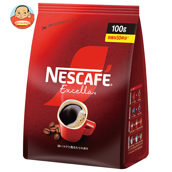 ネスレ日本 ネスカフェ エクセラ つめかえ用袋 100g×12袋入｜ 送料無料 嗜好品 インスタント コーヒー 珈琲