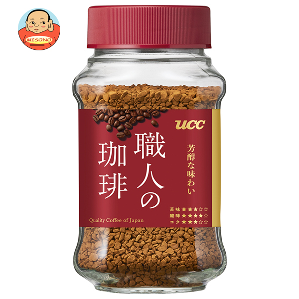 UCC 職人の珈琲 芳醇な味わい 66g瓶×12本入×(2ケース)｜ 送料無料 インスタントコーヒー コーヒー ビン