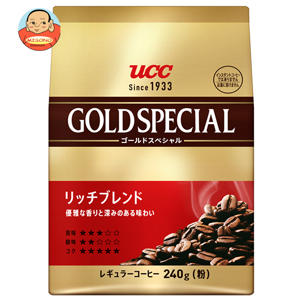 UCC ゴールドスペシャル リッチブレンド 240g×12袋入×(2ケース)｜ 送料無料 レギュラーコーヒー 珈琲 嗜好品 コーヒー 14,654円