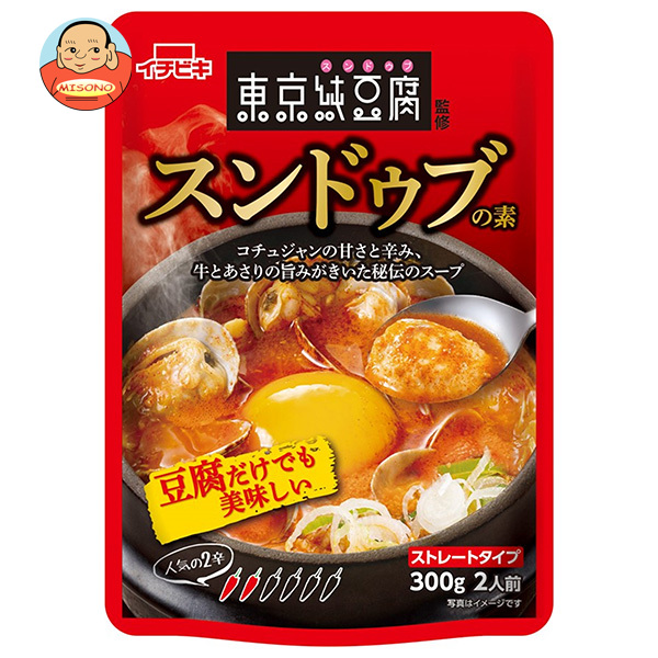 イチビキ 東京純豆腐監修 スンドゥブの素 300g×10袋入｜ 送料無料 調味