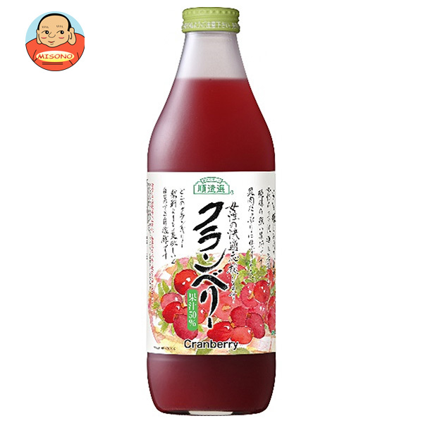 マルカイ 順造選 クランベリー 1000ml瓶×12(6×2)本入｜ 送料無料 フルーツ 果実 クランベリー クランベリージュース 10,230円
