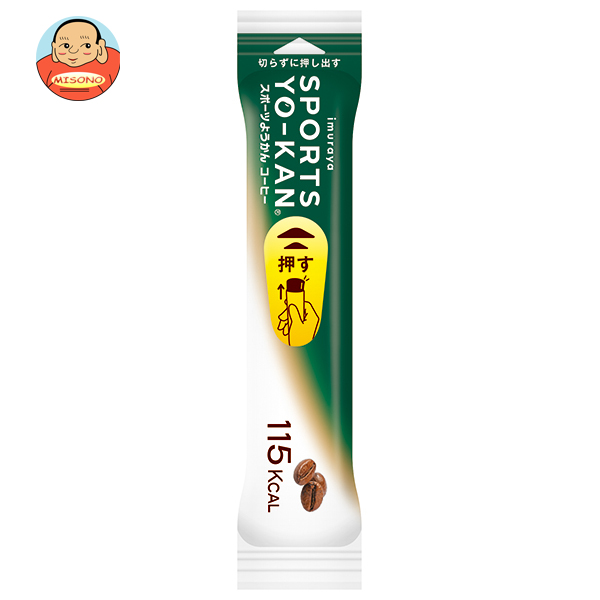 井村屋 スポーツようかん コーヒー 40g×100個入｜ 送料無料 お菓子 和菓子 羊羹 手軽 片手 小豆