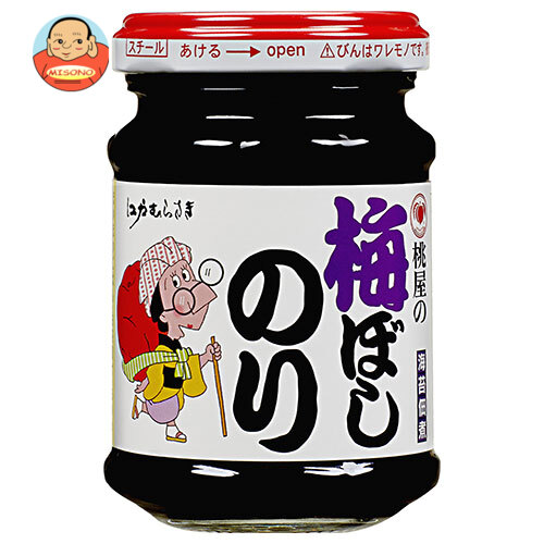 桃屋 梅ぼしのり 105g瓶×12本入×(2ケース)｜ 送料無料 一般食品 佃煮 瓶 海苔 梅干し