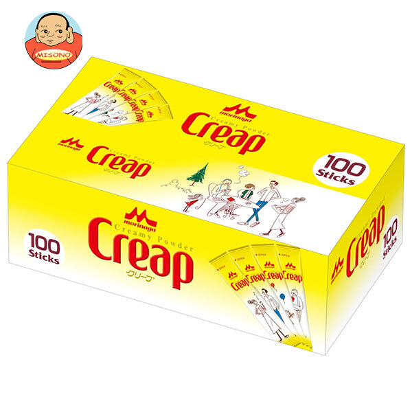 森永乳業 クリープ スティック (3g×100本)×12箱入×(2ケース)｜ 送料無料 珈琲 コーヒー 乳製品 牛乳 嗜好品 クリーム