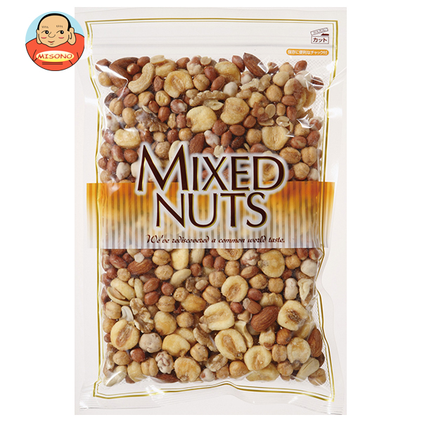 共立食品 ミックスナッツ 500g×10袋入×(2ケース)｜ 送料無料 お菓子 おつまみ ナッツ チャック付き 袋
