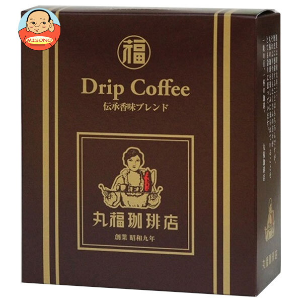 丸福珈琲店 ドリップコーヒー 伝承香味ブレンド 50g(10g×5P)×12袋入×(2ケース)｜ 送料無料 嗜好品 コーヒー 珈琲 ドリップコーヒー 10,746円