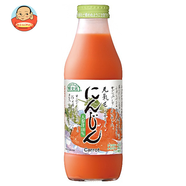 マルカイ 順造選 にんじん 500ml瓶×12本入×(2ケース)｜ 送料無料 にんじんジュース 野菜ジュース にんじん キャロット 野菜