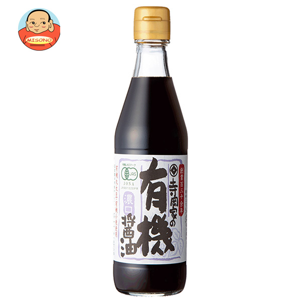 寺岡有機醸造 寺岡家の有機醤油 濃口 300ml瓶×10本入×(2ケース)｜ 送料無料 醤油 しょうゆ 濃口醤油 こいくちしょうゆ 10,312円