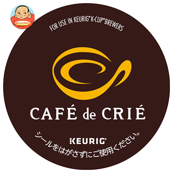 ユニカフェ キューリグ専用カートリッジ K-Cupパック カフェ・ド・クリエ ホームブレンド 12P×8箱入×(2ケース)｜ 送料無料 コーヒー 珈琲 コーヒーカプセル カートリッジ Kカップ KEURIG