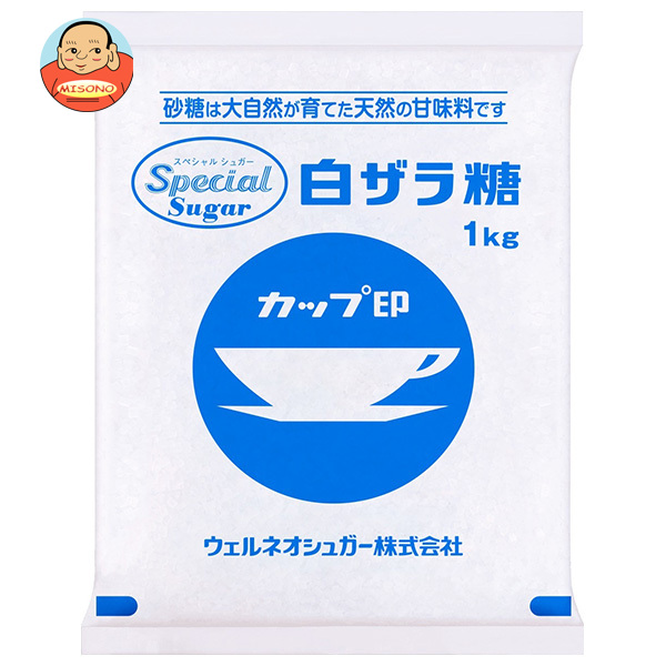 ウェルネオシュガー スペシャルシュガー 白ザラ糖 1kg×20袋入｜ 送料無料 調味料 砂糖 シュガー お菓子作り梅酒 果実酒