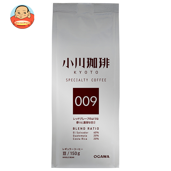 小川珈琲 スペシャルティコーヒーブレンド 009 豆 150g×24袋入×(2ケース)｜ 送料無料 嗜好品 珈琲 コーヒー レギュラー 豆