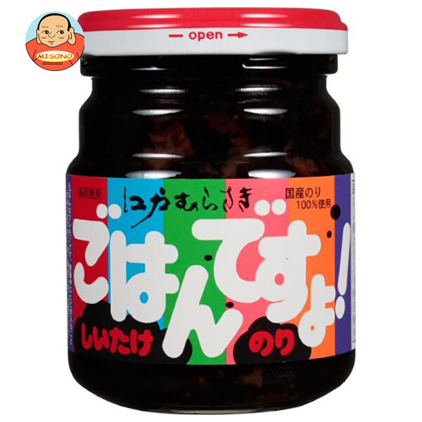 桃屋 ごはんですよ!しいたけのり 180g瓶×12個入×(2ケース)｜ 送料無料 一般食品 佃煮 瓶 ごはんのおとも