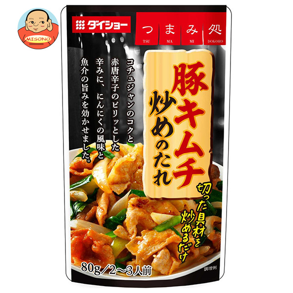 ダイショー 豚キムチ炒めのたれ 80g×40袋入×(2ケース)｜ 送料無料 一般食品 調味料