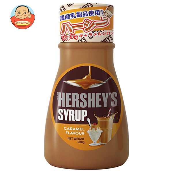 リードオフジャパン ハーシー キャラメルシロップ 230g×24本入×(2ケース)｜ 送料無料 調味料 シロップ キャラメル トッピング