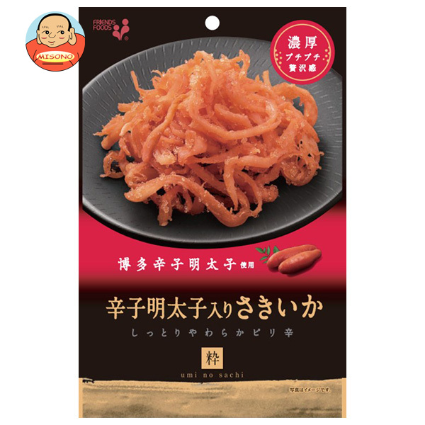 井上食品 辛子明太子入りさきいか 40g×10袋入×(2ケース)｜ 送料無料 辛子明太子 明太子 さきいか いか おつまみ お菓子 菓子