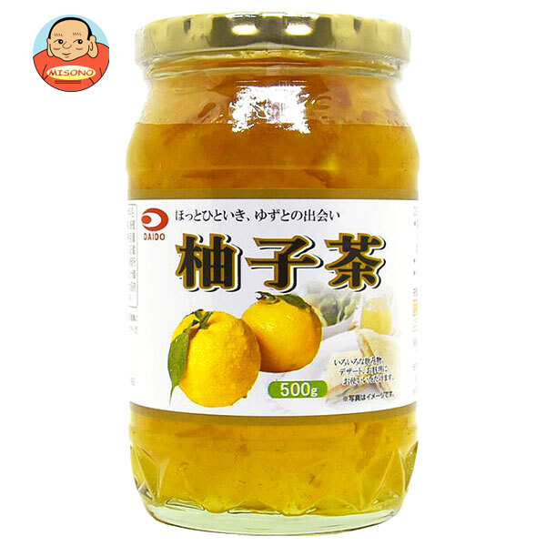 大同 柚子茶 500g×15個入｜ 送料無料 嗜好品 瓶 韓国柚子茶 ゆず茶 柚子 韓国食品 柚子ジャム はちみつ 韓国食材