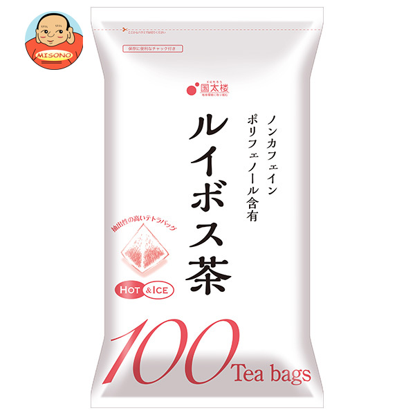 国太楼 ATルイボス茶 ティーバッグ100P 200g(100p)×30袋入×(2ケース)｜ 送料無料 茶 ルイボス ティーバッグ ノンカフェイン 大容量