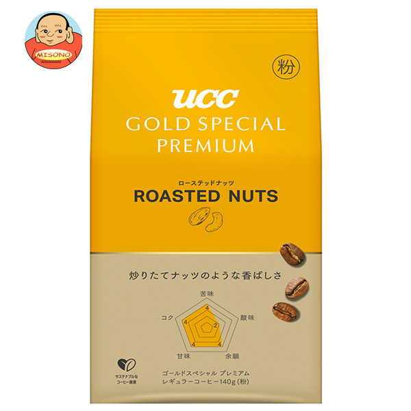 UCC GOLD SPECIAL PREMIUM ローステッドナッツ 140g×12箱入｜ 送料無料 ucc 嗜好品 コーヒー 珈琲