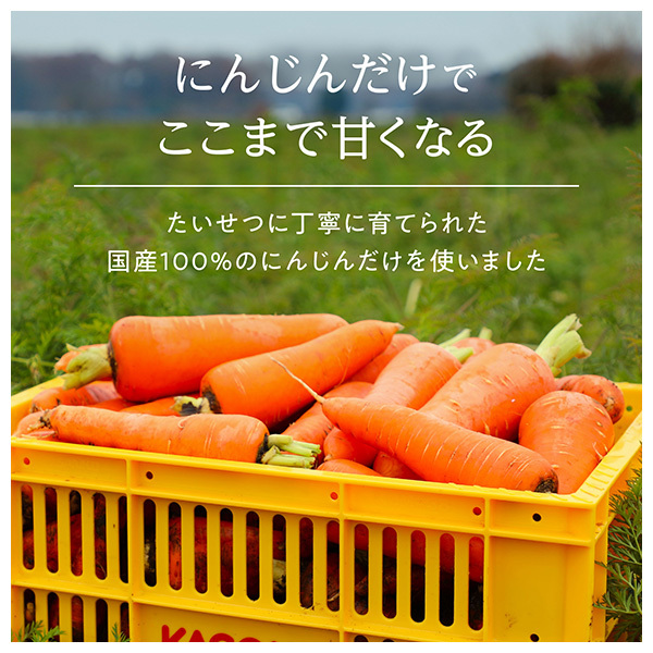 カゴメ にんじんジュース プレミアム 720mlペットボトル×15本入×(2ケース)｜ 送料無料 にんじんジュース 野菜ジュース 人参 キャロット