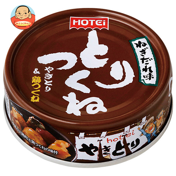 ホテイフーズ とりつくね ねぎだれ味 70g×24個入×(2ケース)｜ 送料無料 缶詰 缶 やきとり おかず 保存食 惣菜