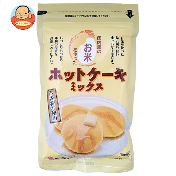 桜井食品 お米のホットケーキミックス 200g×20袋入×(2ケース)｜ 送料無料 ホットケーキ ホットケーキミックス粉 菓子材料