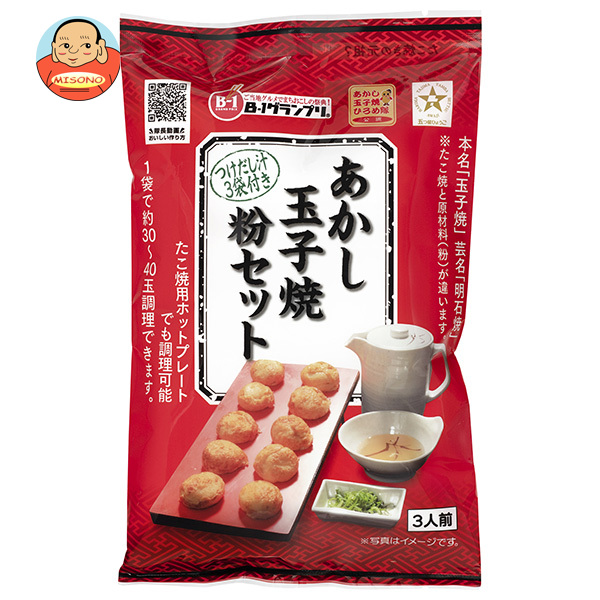 夢工房 つけだし汁付き あかし玉子焼粉セット 225g×40入｜ 送料無料 料理の素 調味料 粉末 小麦粉 ミックス粉 明石焼